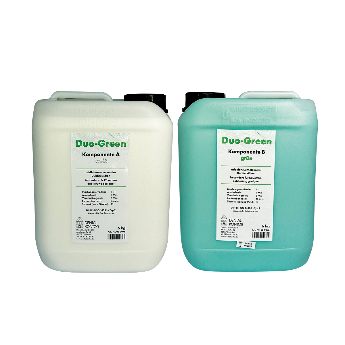 Duo-Green - 2 x 6 kg Kanister